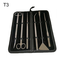 Load image into Gallery viewer, Aquarium Tools Set Plants Tweezers and Scissors Grass Stainless Steel Cleaning Tools Plants Fish Tank Accessories 4 5 6pcs/set