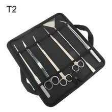 Load image into Gallery viewer, Aquarium Tools Set Plants Tweezers and Scissors Grass Stainless Steel Cleaning Tools Plants Fish Tank Accessories 4 5 6pcs/set
