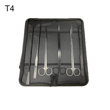 Load image into Gallery viewer, Aquarium Tools Set Plants Tweezers and Scissors Grass Stainless Steel Cleaning Tools Plants Fish Tank Accessories 4 5 6pcs/set