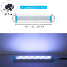 Load image into Gallery viewer, 90-260v Aquarium Clip light Super thin Fish tank Planted Aquarium lamp 18-71cm LED Aquarium Lighting EU Power

