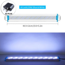 Load image into Gallery viewer, 90-260v Aquarium Clip light Super thin Fish tank Planted Aquarium lamp 18-71cm LED Aquarium Lighting EU Power
