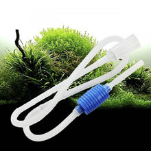 Load image into Gallery viewer, Aquarium Siphon Tube Fish Tank Cleaner Vacuum Pump Gravel Cleaner Sand Trap Filter Water Exchange Tool Suction Pipe Tube
