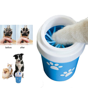 Paw Plunger Pet Paw Cleaner Soft Silicone Foot Cleaning Cup Portable Cats  Dogs Paw Clean Brush Home Practical Supplies 3 Sizes