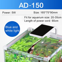 Load image into Gallery viewer, SUNSUN ADE Aquarium LED Lighting Lamp Aquatic Plant Fish Tank LED Light Aquarium Light 5-24W 220V Ultra Slim Grow Lighting Lampe
